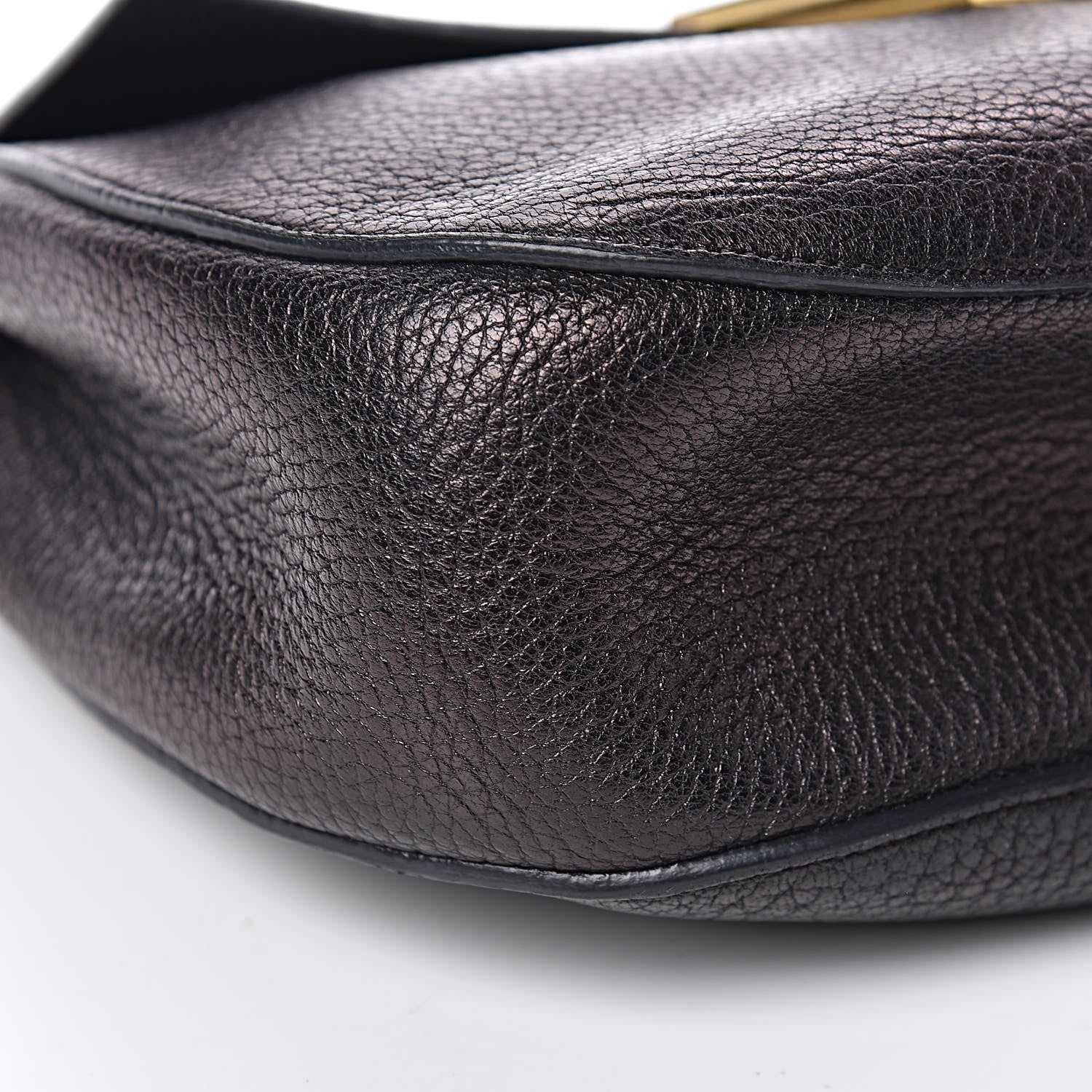 Chloe Grained Lambskin Drew Shoulder Bag Black 8 of 16