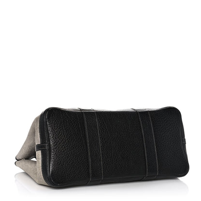 Hermes Toile Buffle Skipper Garden Party 36 MM Tote Black 3 of 10