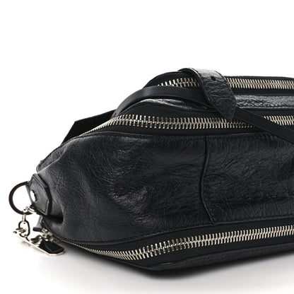 Proenza Schouler Crinkled Calfskin Tiny PS1 Satchel Black 8 of 11