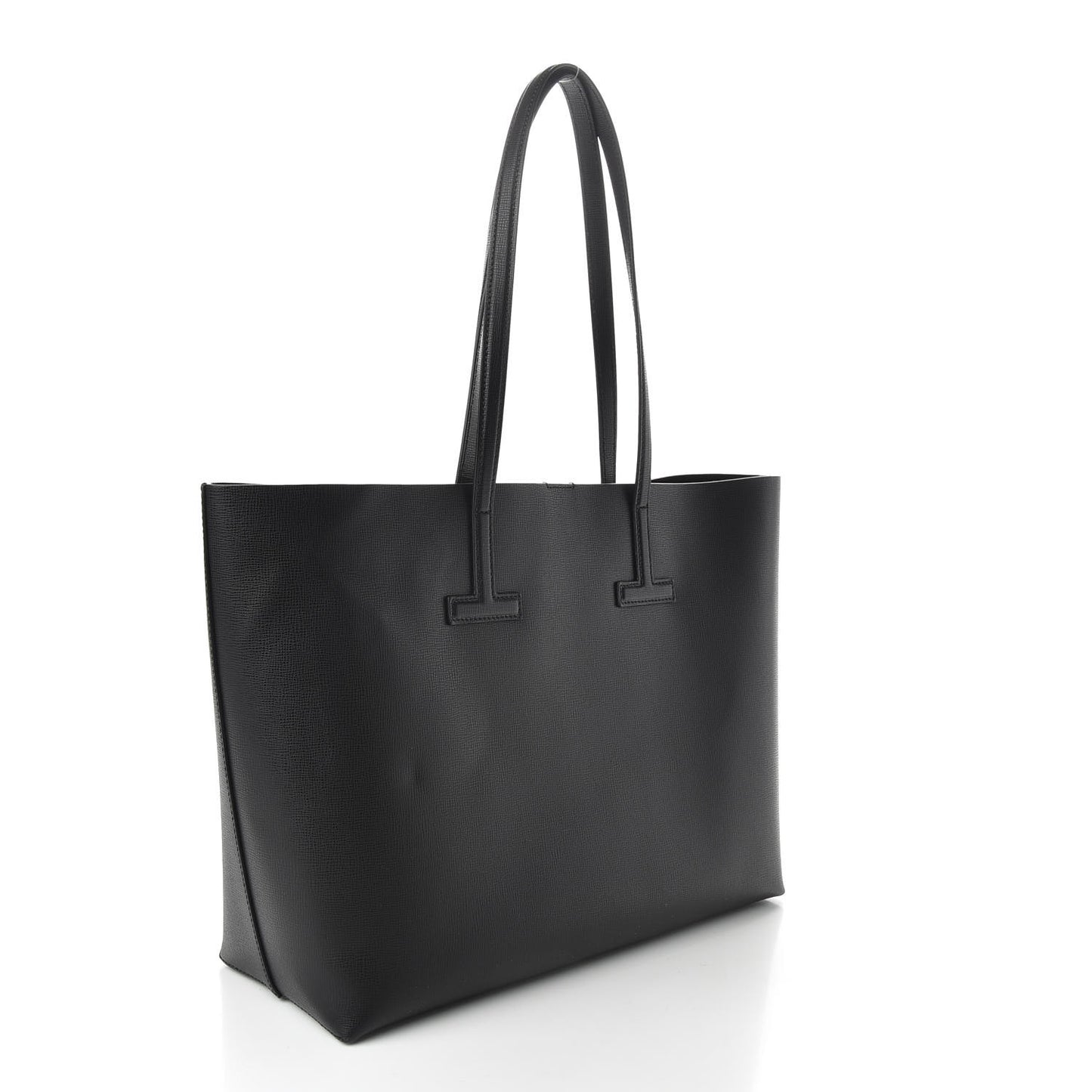 Saffiano Small T Tote Black