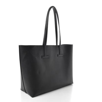 Tom Ford Saffiano Small T Tote Black 3 of 9