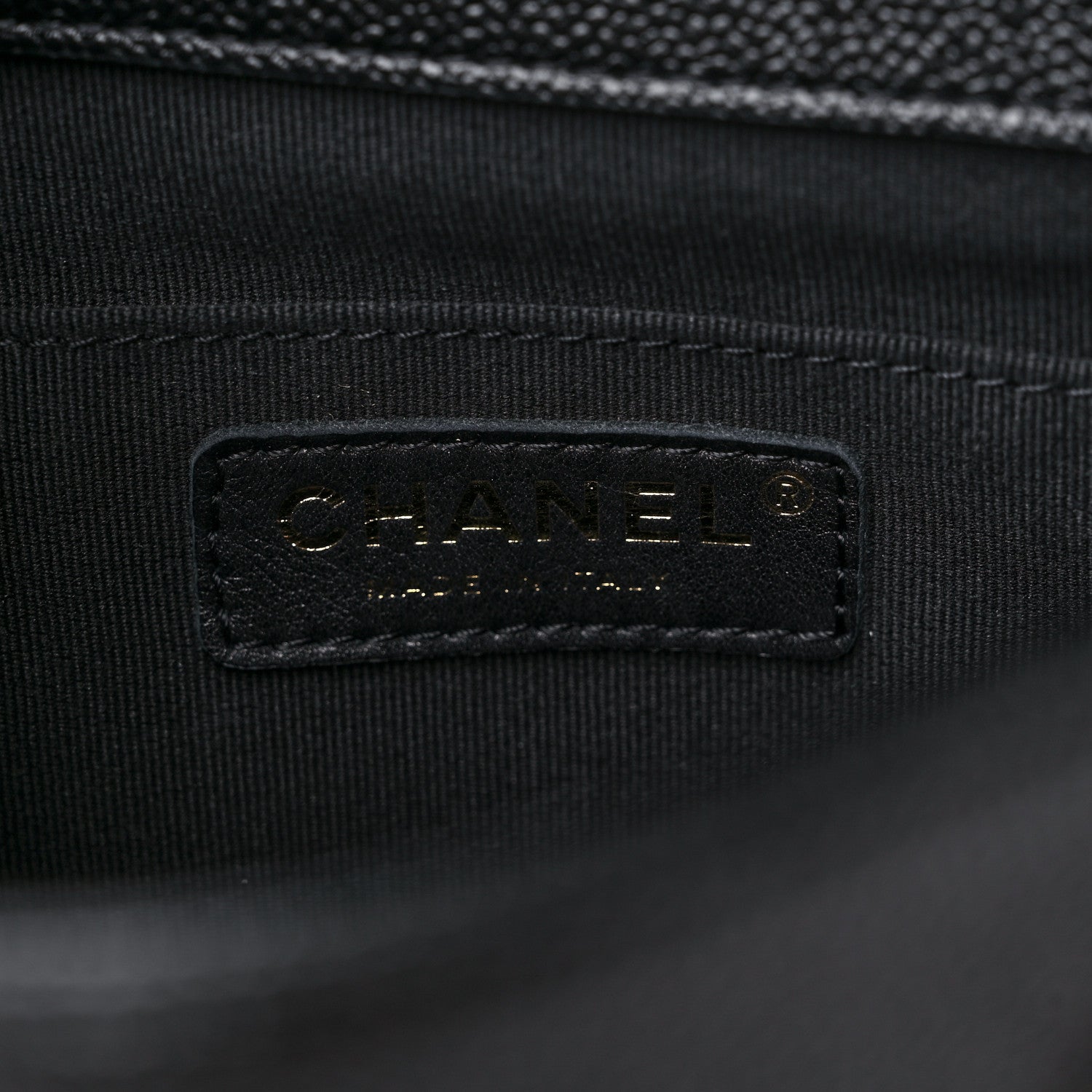 Chanel Shiny Caviar Quilted Small Duma Pockets Drawstring Backpack Black 6 of 10