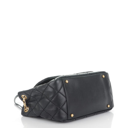 Chanel Calfskin Quilted Retro Chain Flap Black 4 of 7