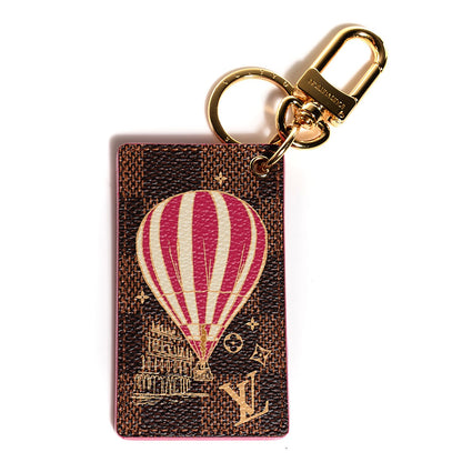 Louis Vuitton Damier Ebene Illustre Air Balloon Bag Charm Grenade 1 of 5