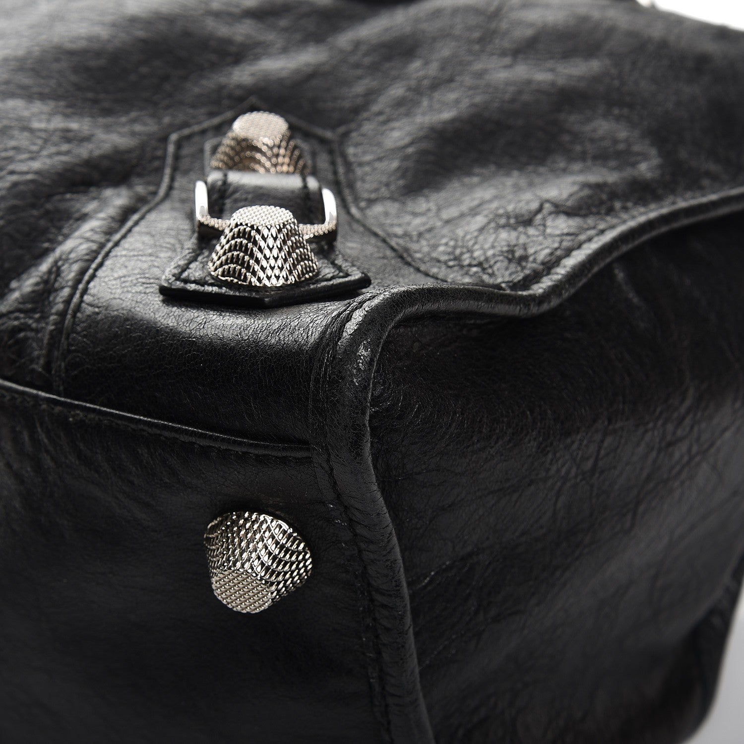 Balenciaga Agneau Giant 21 Silver Hardware Work Black 9 of 15