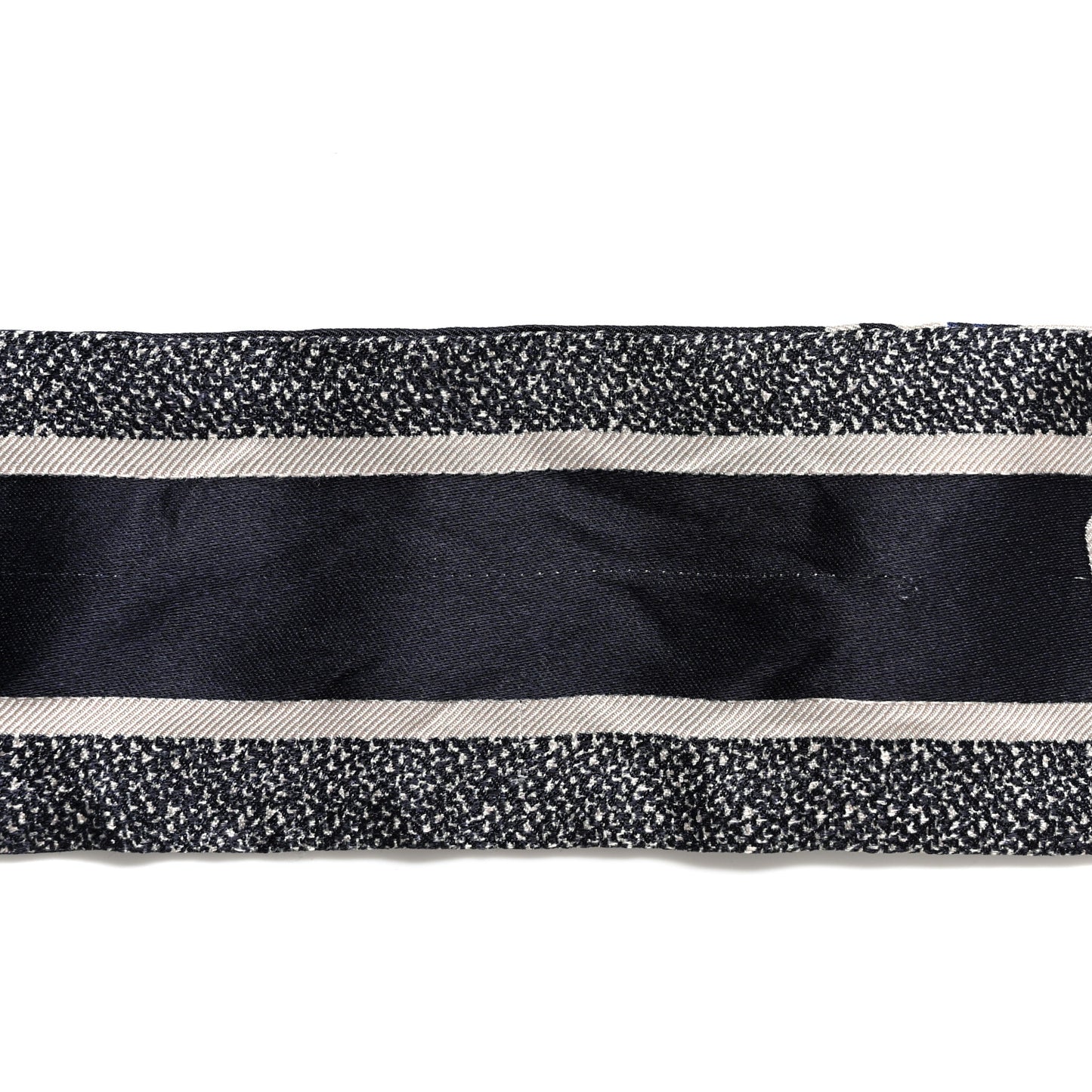 Silk Oblique Mitzah Scarf Blue
