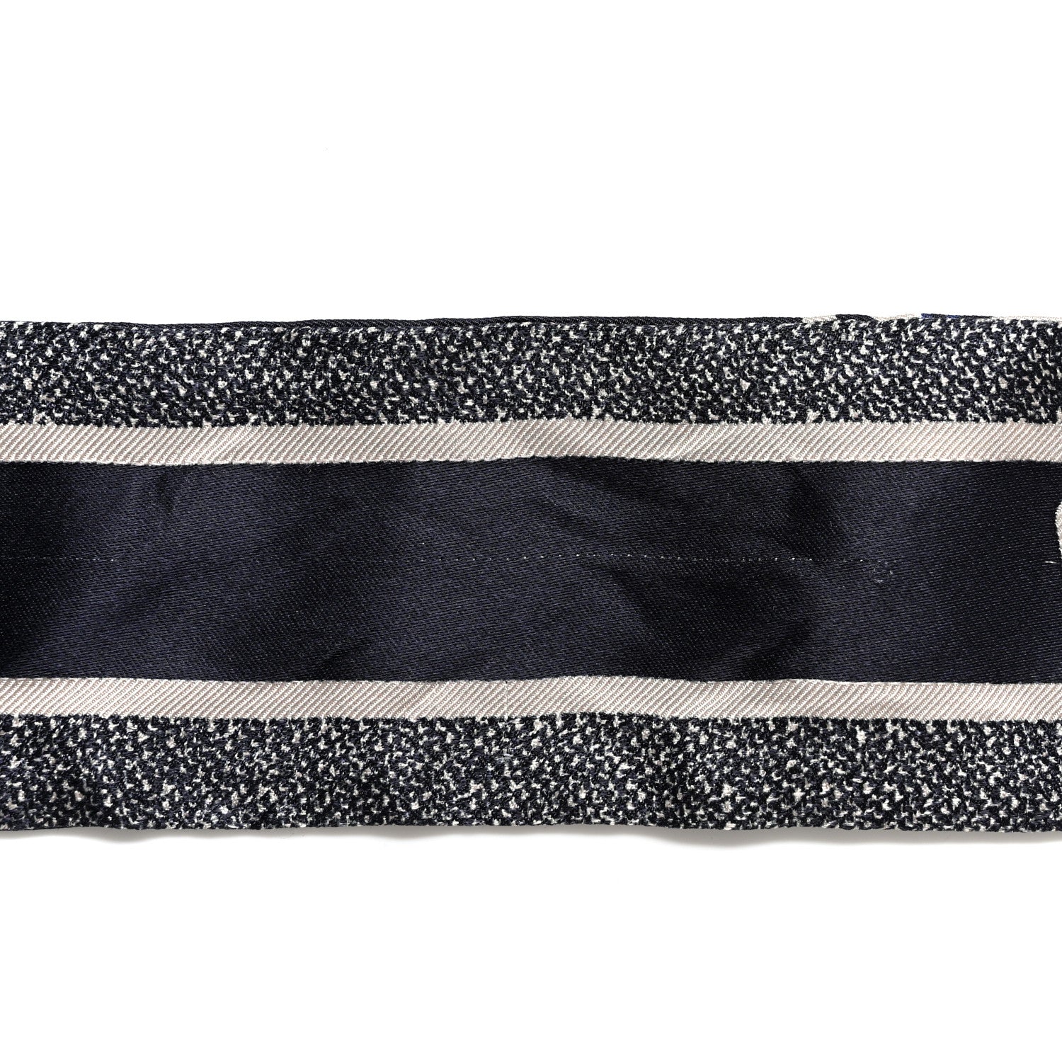 Christian Dior Silk Oblique Mitzah Scarf Blue 6 of 9