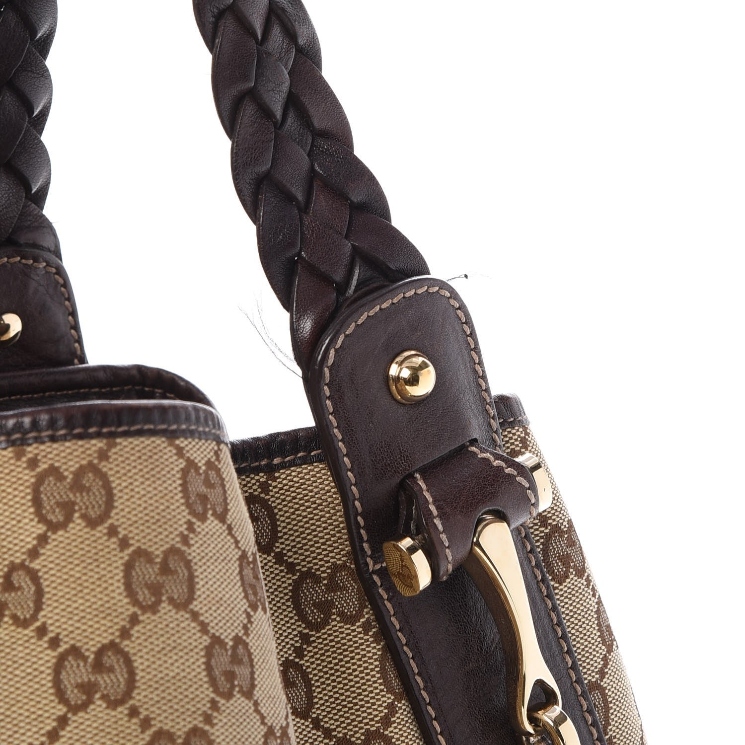 Gucci Monogram Medium Pelham Shoulder Bag Dark Brown 8 of 8