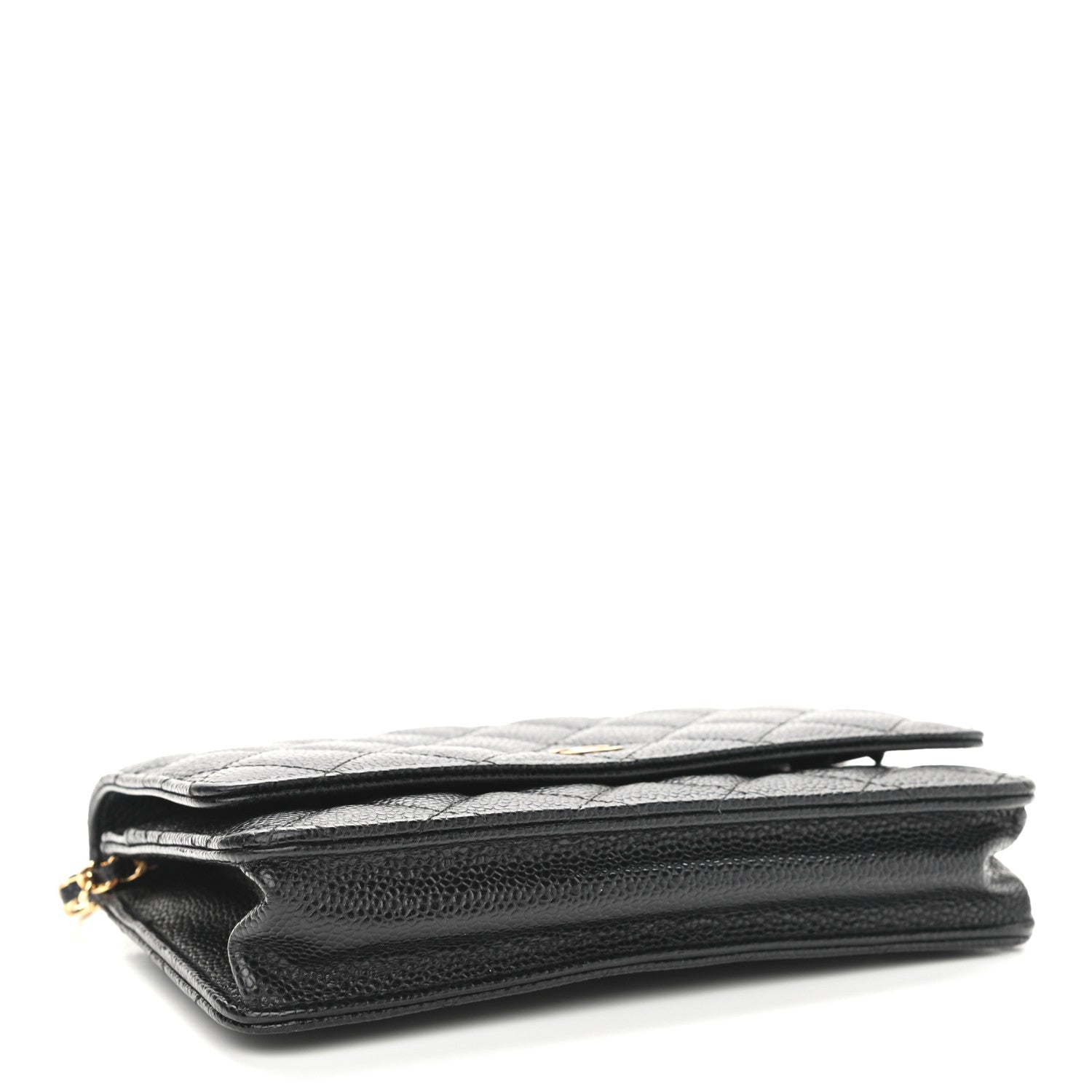 Chanel Caviar Quilted Wallet On Chain WOC Black 4 of 10