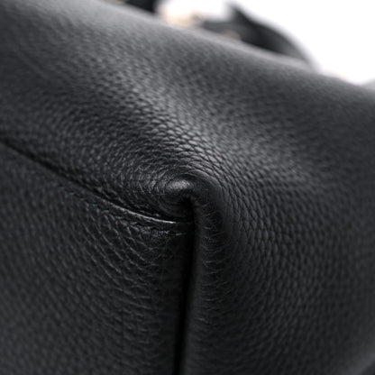 Gucci Pebbled Calfskin Medium Soho Chain Shoulder Bag Black 9 of 11