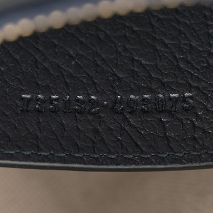 Gucci GG Supreme Monogram Textured Dollar Calfskin Web Small Ophidia GG Handbag Beige Blue 7 of 11