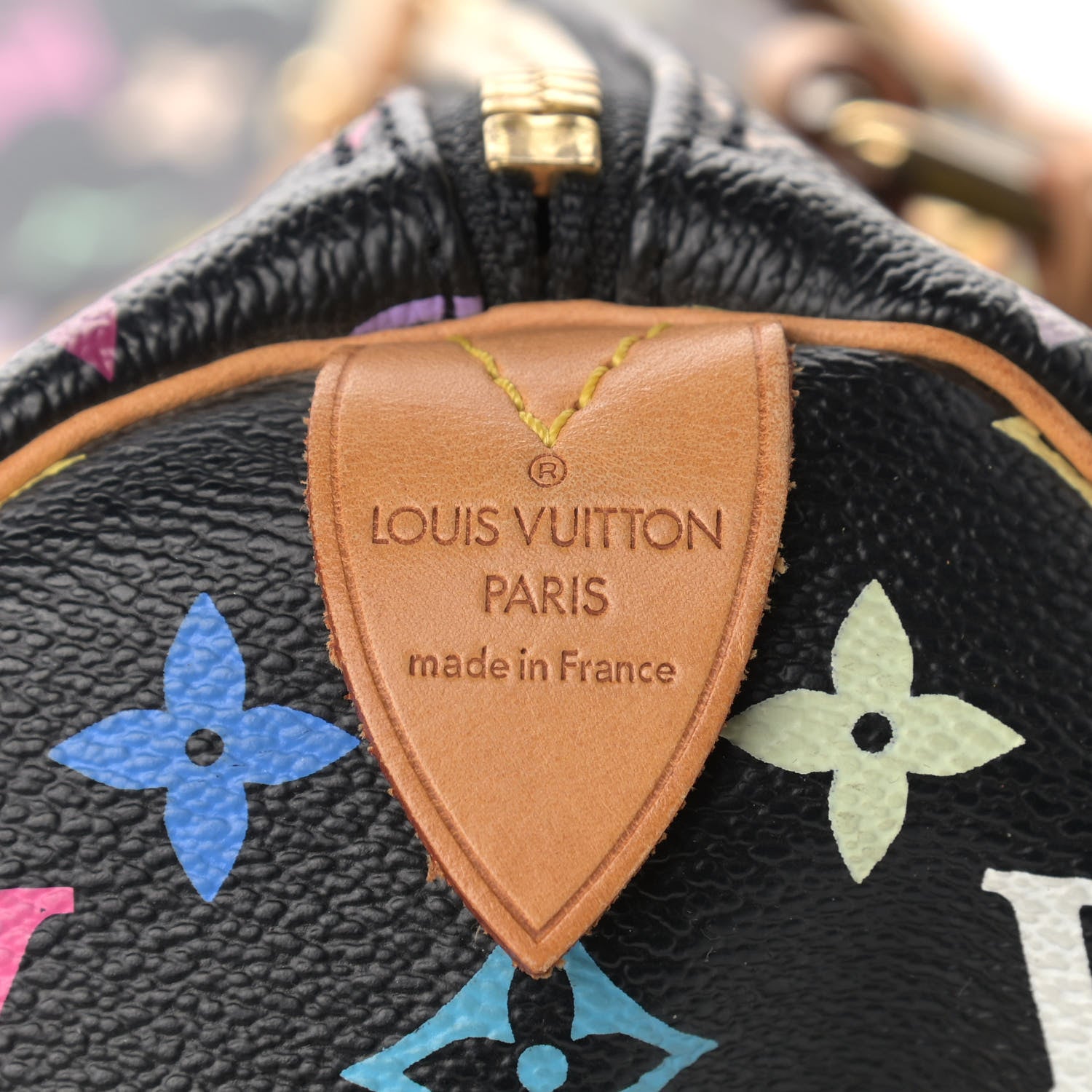 Louis Vuitton Monogram Multicolor Keepall 45 Black 6 of 11
