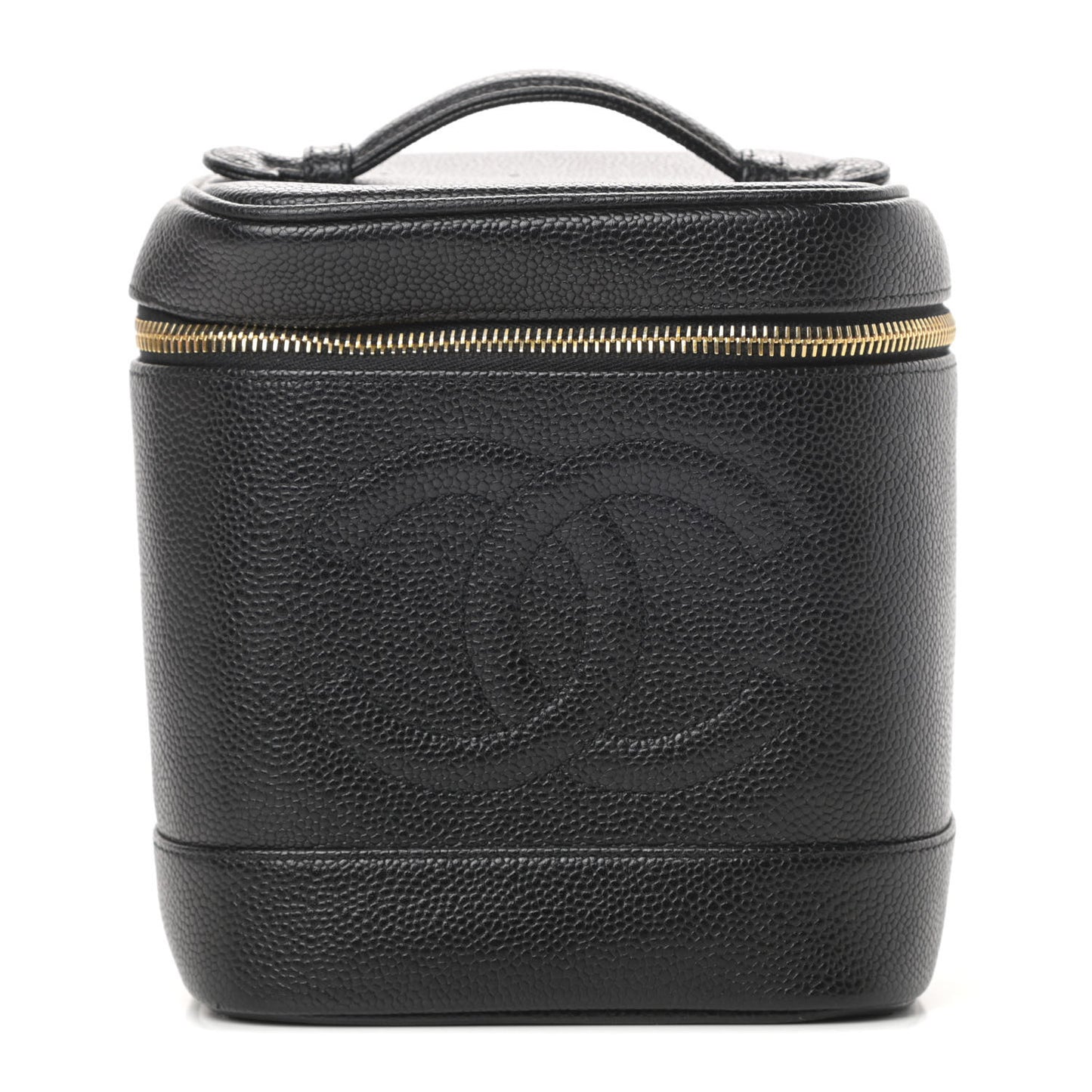 Caviar Cosmetic Vanity Bag Black