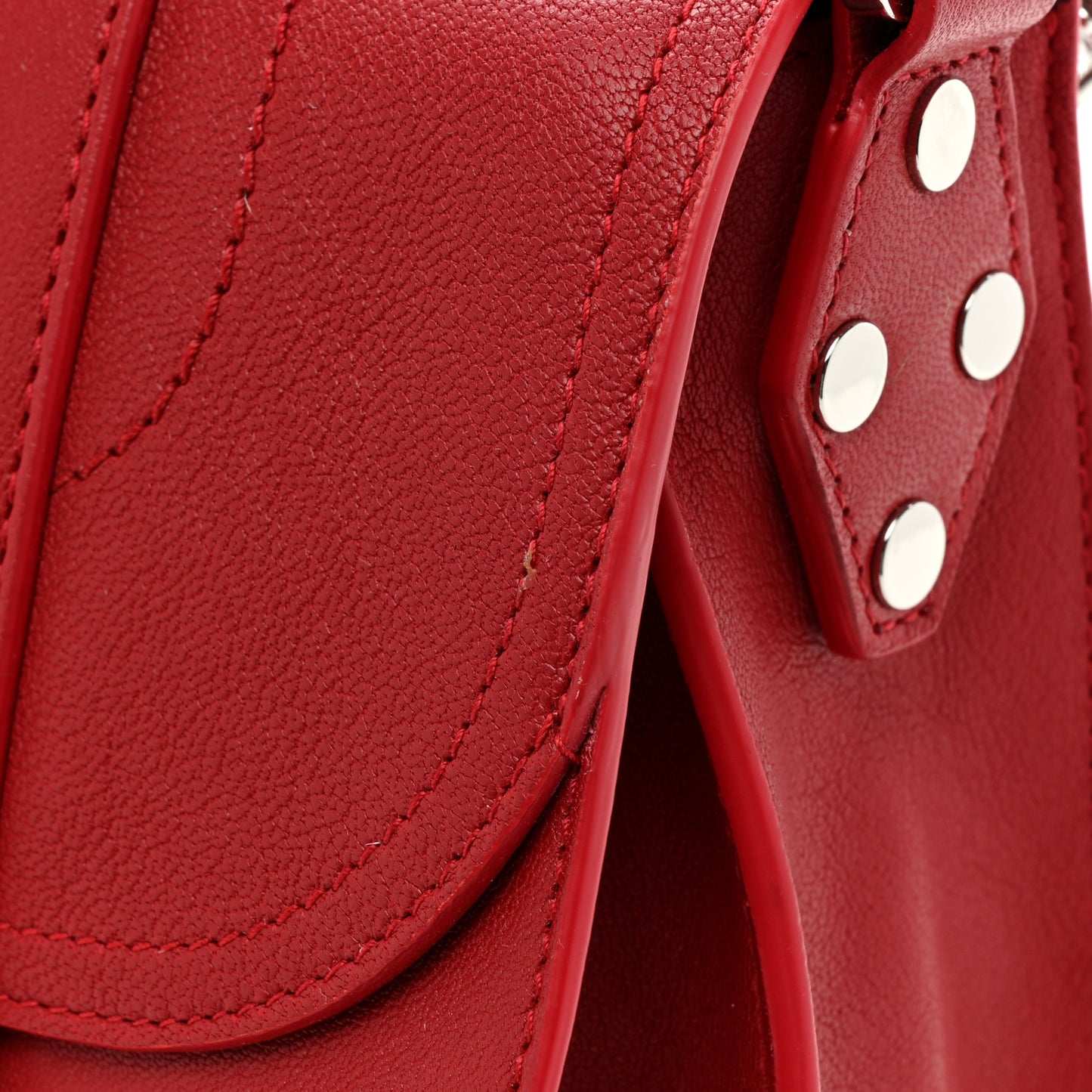 Lambskin Medium PS1 Satchel Chianti