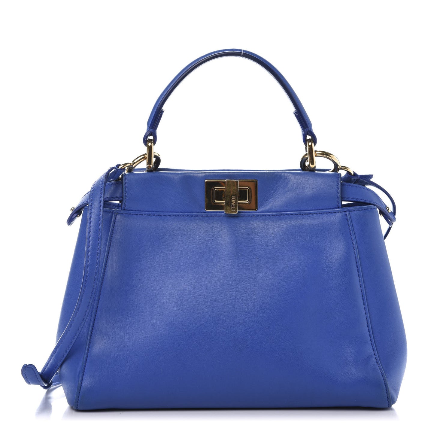 Nappa Mini Peekaboo Iconic Satchel Bleuette