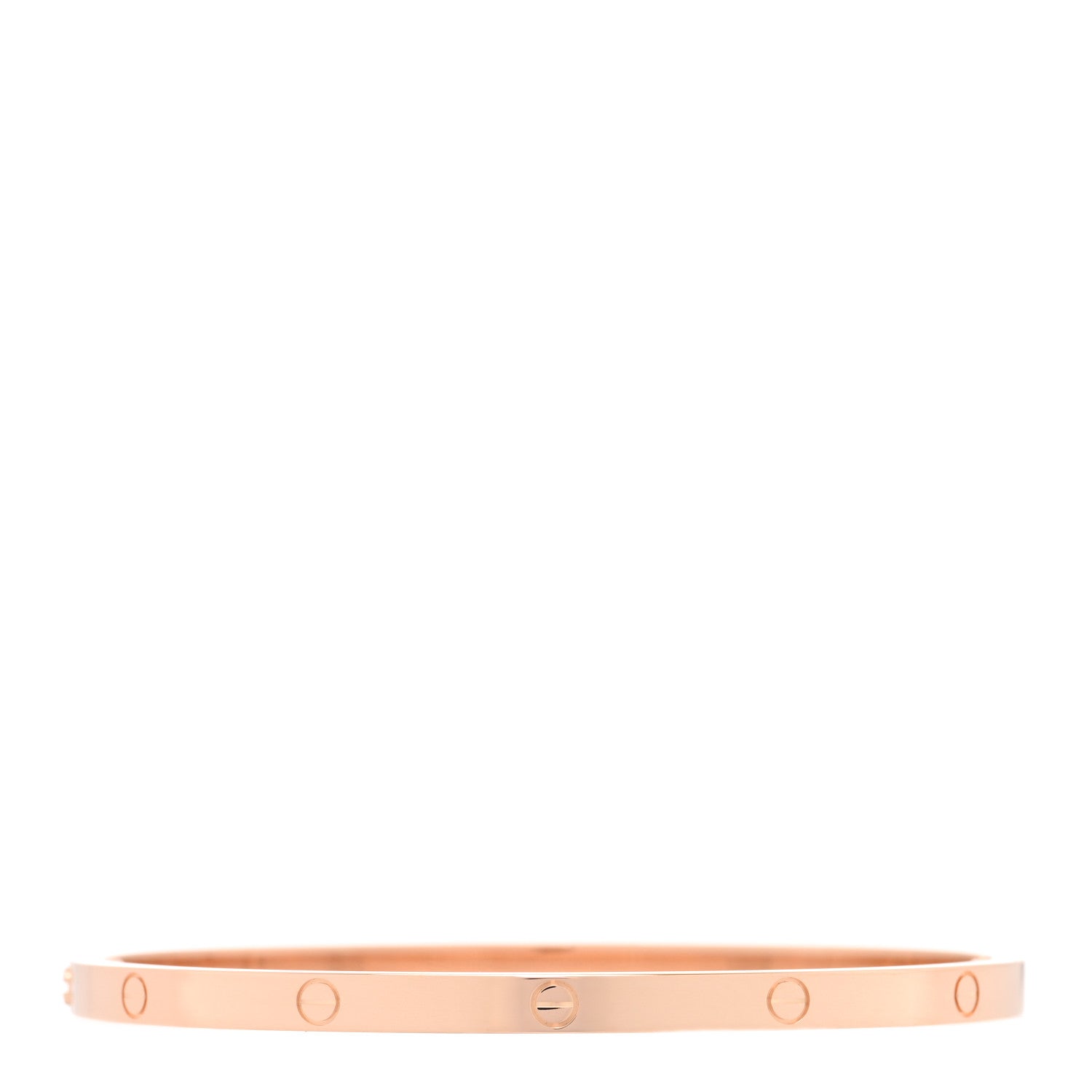 Cartier 18K Pink Gold Small LOVE Bracelet 17 2 of 6