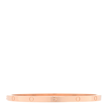 Cartier 18K Pink Gold Small LOVE Bracelet 17 2 of 6