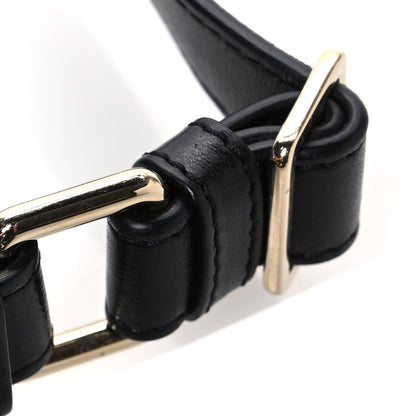 Chanel Lambskin Quilted Waist Bag Fanny Pack Black 11 of 12