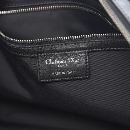 Christian Dior Lambskin Cannage Large Granville Tote Black 8 of 14