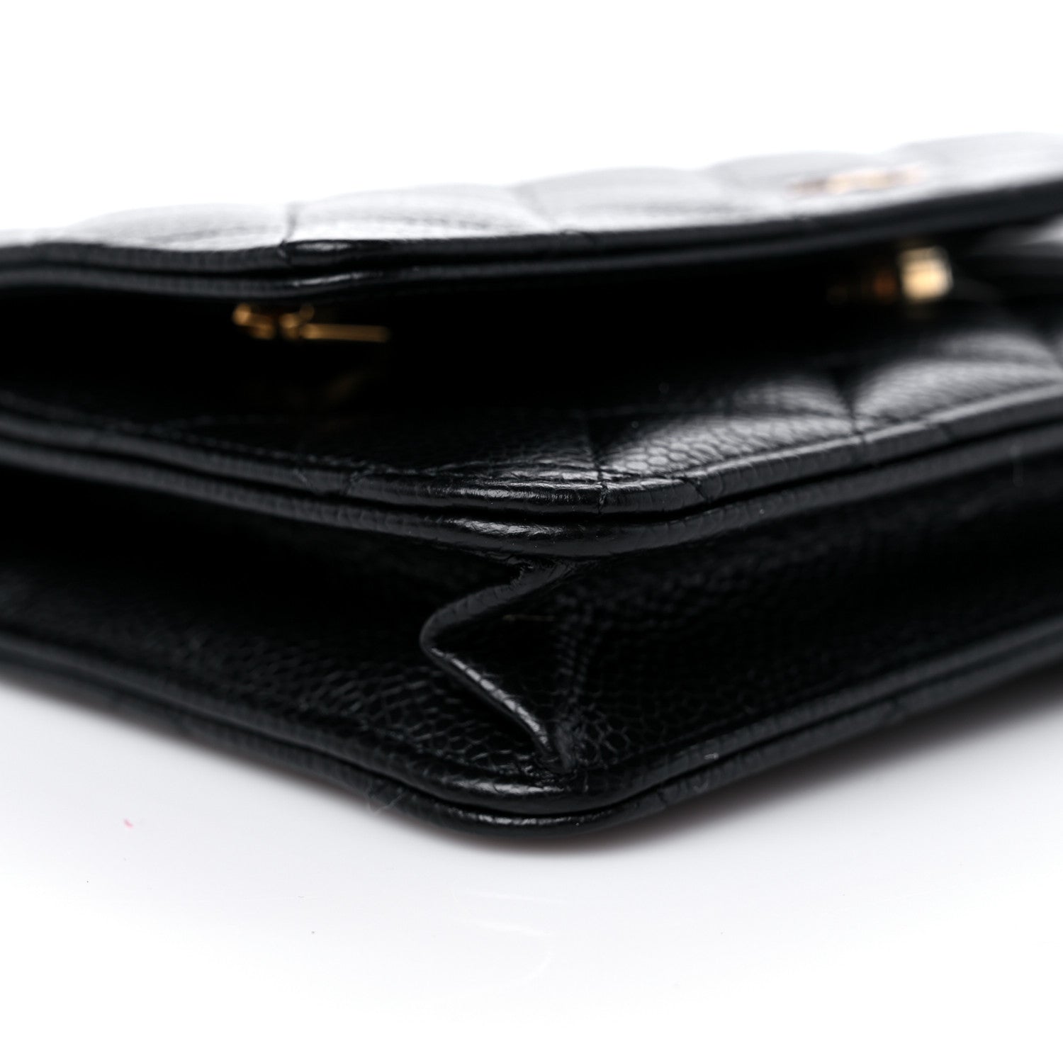 Chanel Caviar Quilted Wallet On Chain WOC Black 9 of 11