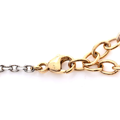 Louis Vuitton Logomania Bracelet Silver Gold 6 of 6