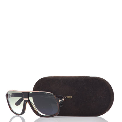 Tom Ford Square Elliot Sunglasses TF335 Black 7 of 7