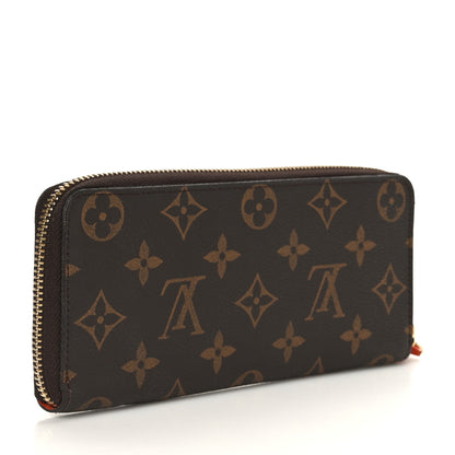 Louis Vuitton Monogram Clemence Wallet Piment 3 of 6