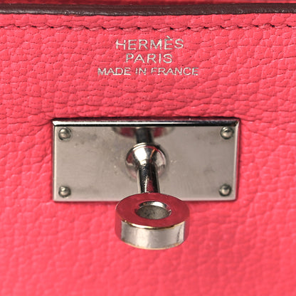 Hermes Chevre Mysore Kelly Longue Wallet Bougainvillea 6 of 6