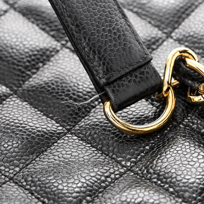 Chanel Caviar Quilted Grand Shopping Tote GST Black 11 of 13
