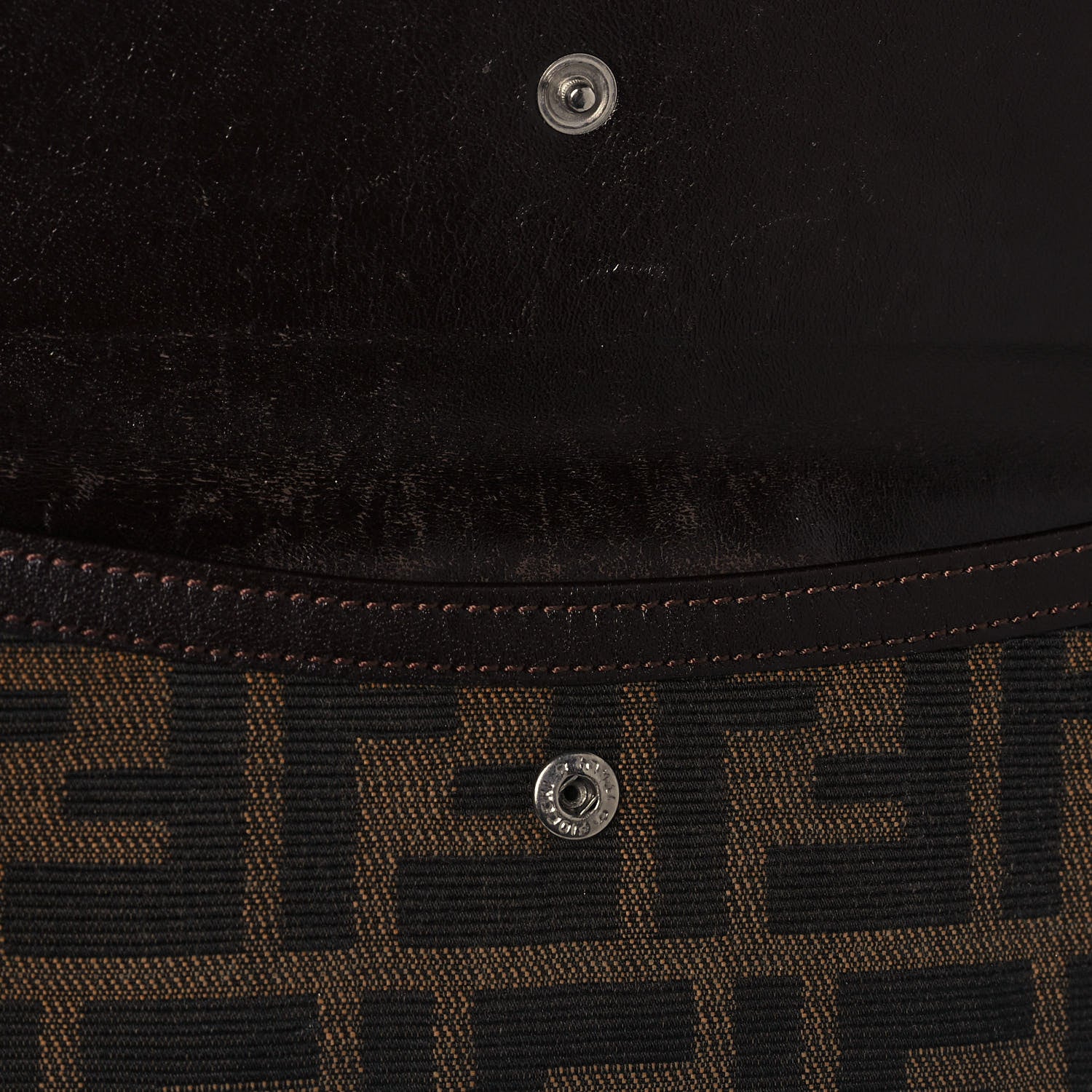 Fendi Zucca Continental Wallet Tobacco 13 of 17