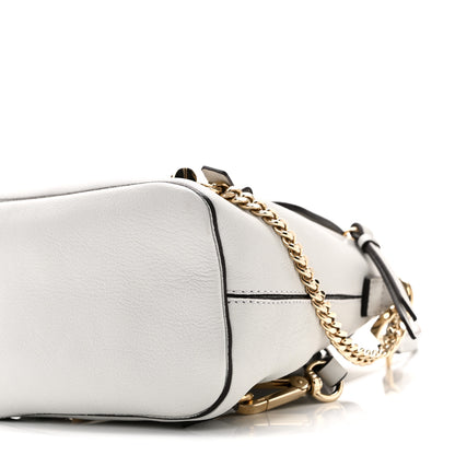 Chloe Suede Calfskin Mini Faye Backpack Airy Grey 10 of 10