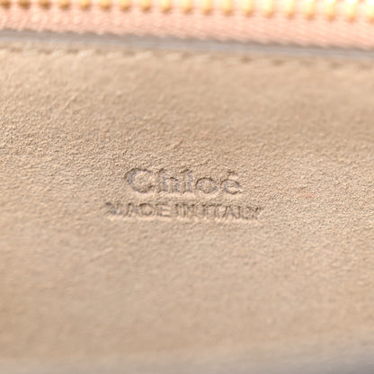 Chloe Suede Calfskin Medium Faye Shoulder Bag Tobacco 7 of 14