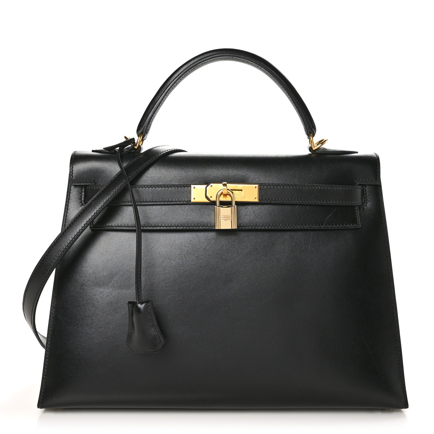 Hermes Box Kelly Sellier 32 Black 1 of 10
