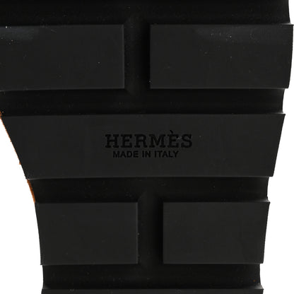 Hermes Calfskin Suede Goatskin Eze 30 Sandals 36 Naturel 7 of 9