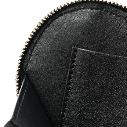 Chanel Patent Calfskin Resin Quilted CC Heart Clutch With Chain Black 14 of 16