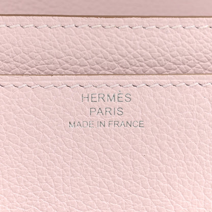 Hermes Evercolor Constance Wallet To Go Mauve Pale 13 of 23
