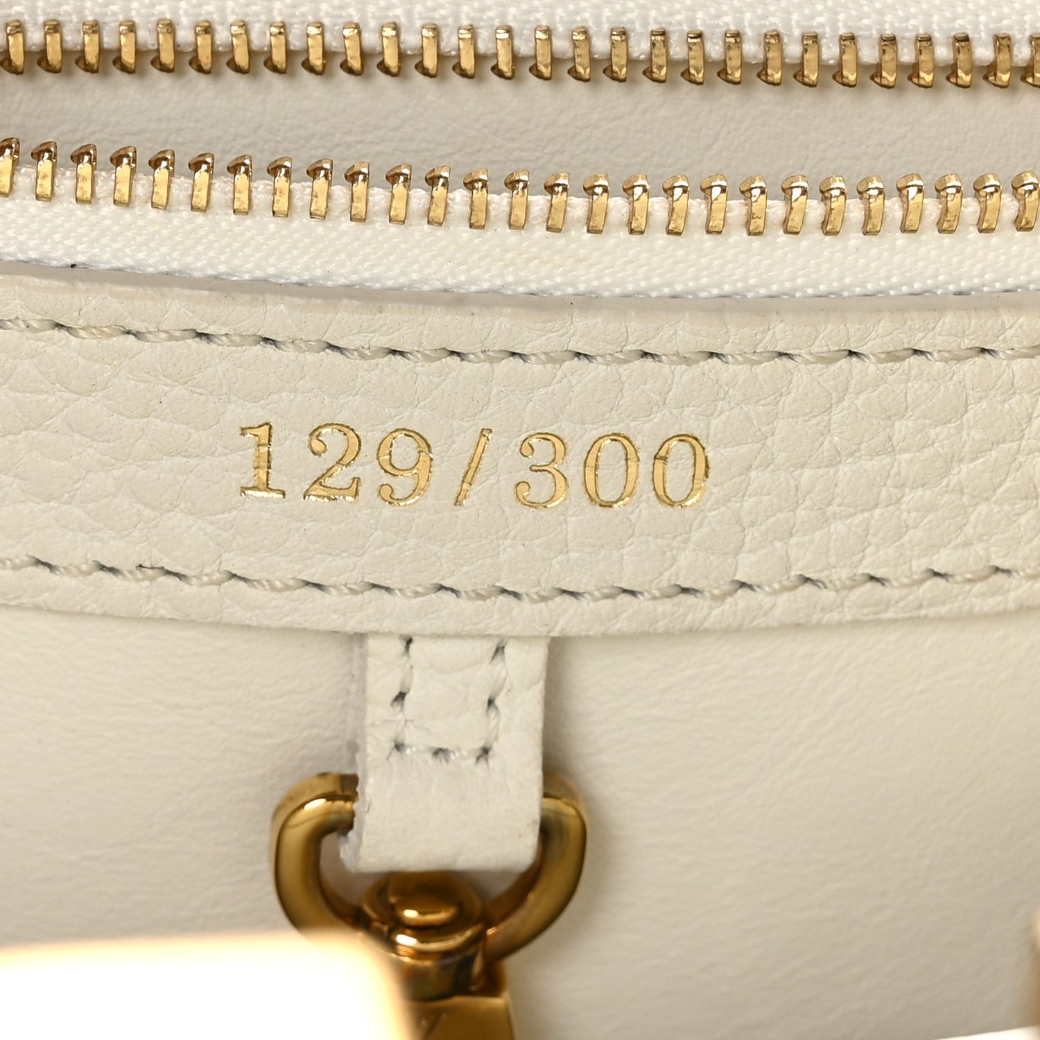Louis Vuitton X UF Taurillon Artycapucines BB White 7 of 10