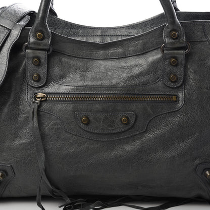 Balenciaga Agneau Classic Hardware City Anthracite 8 of 14