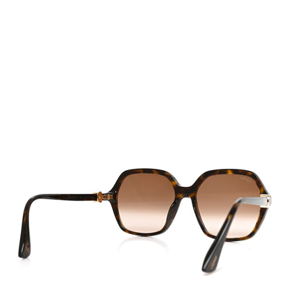 Cartier Acetate Geometric Sunglasses CT0470S Tortoise 3 of 6
