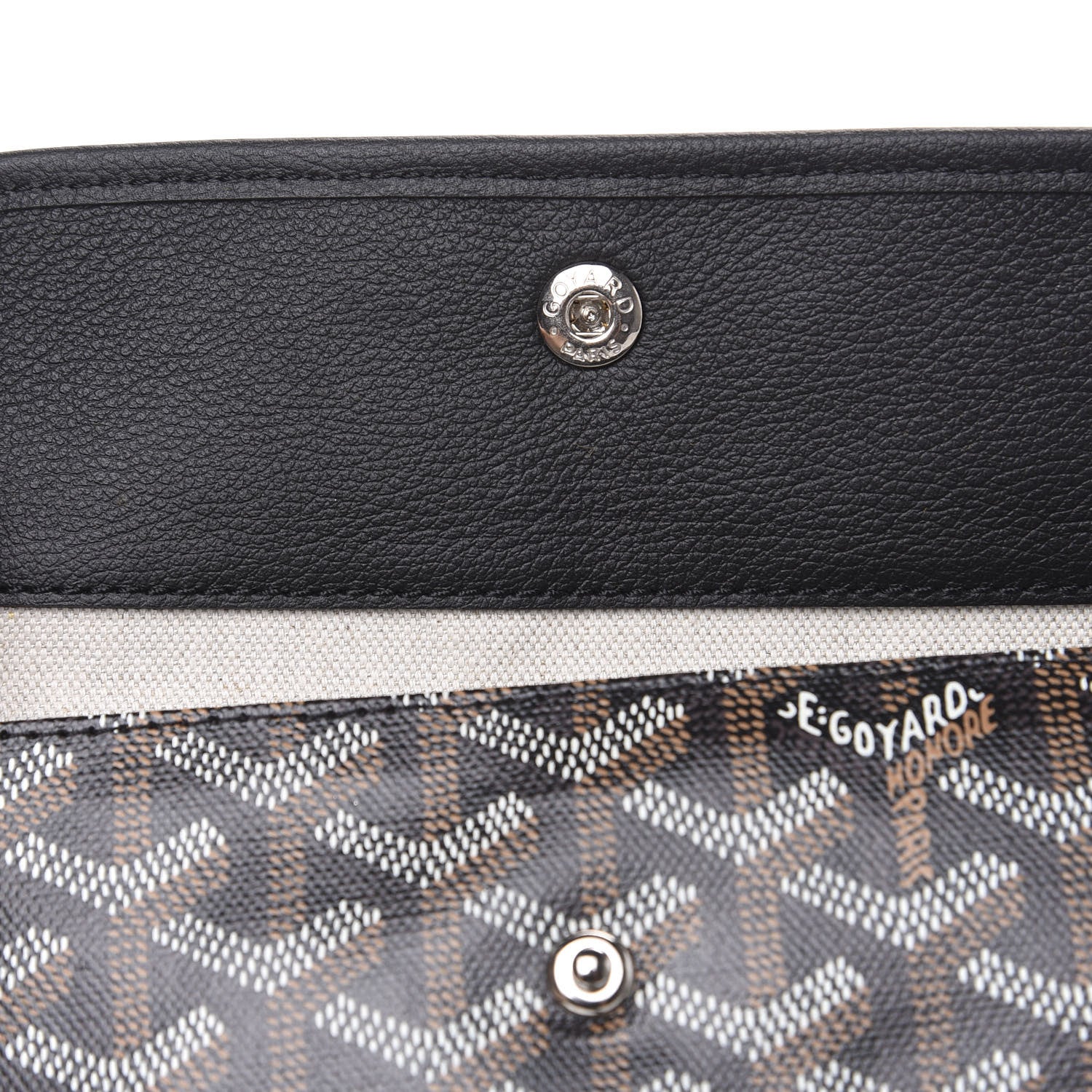 Goyard Goyardine Saint Louis GM Black 5 of 9