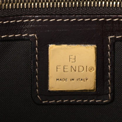 Fendi Vinyl Zucchino Baguette Tobacco 6 of 10