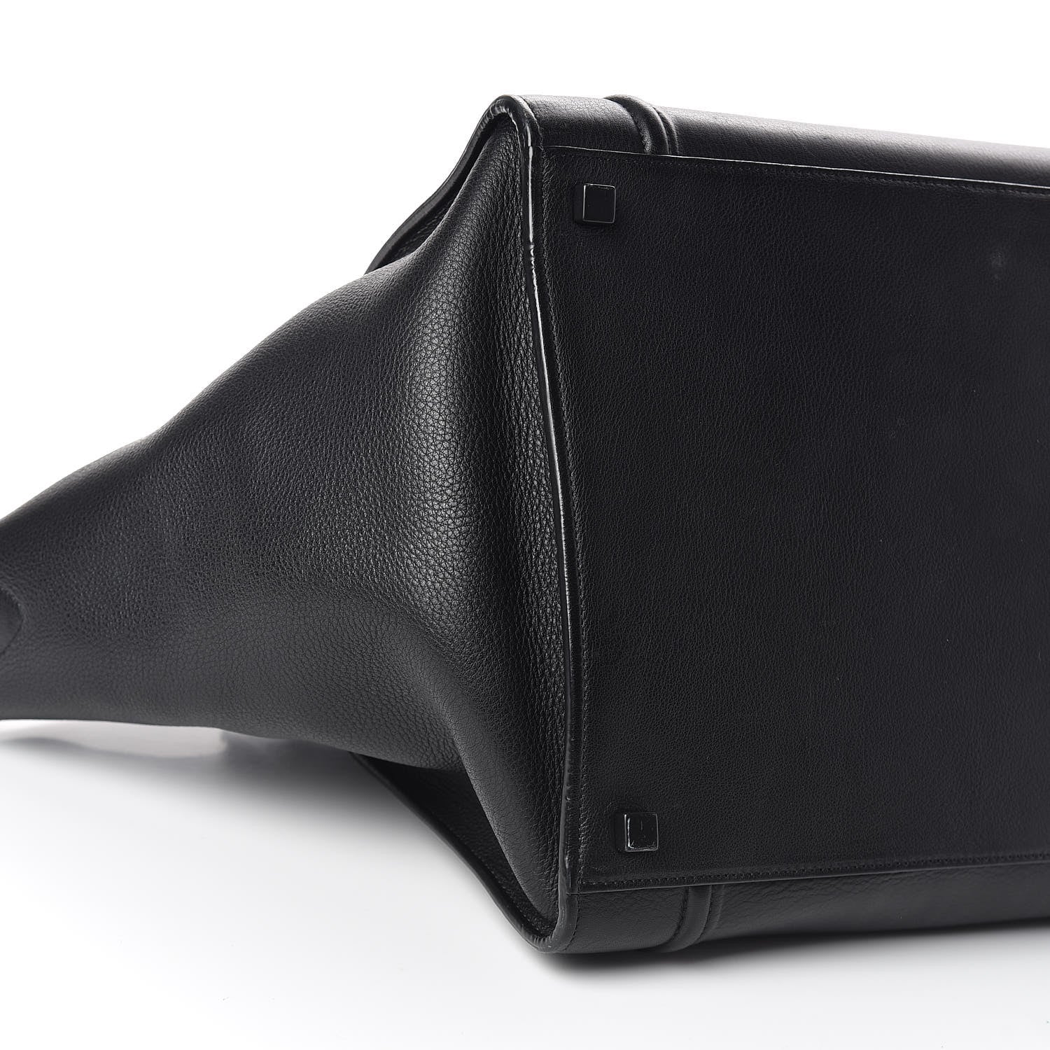 Celine Supple Calfskin Medium Phantom Luggage Black 10 of 12