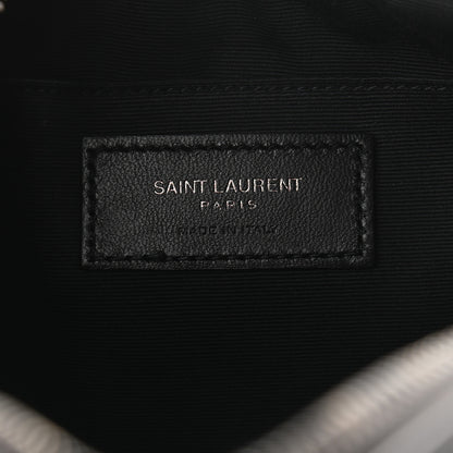 Saint Laurent Calfskin Matelasse Monogram Lou Camera Bag Asphalt 6 of 8