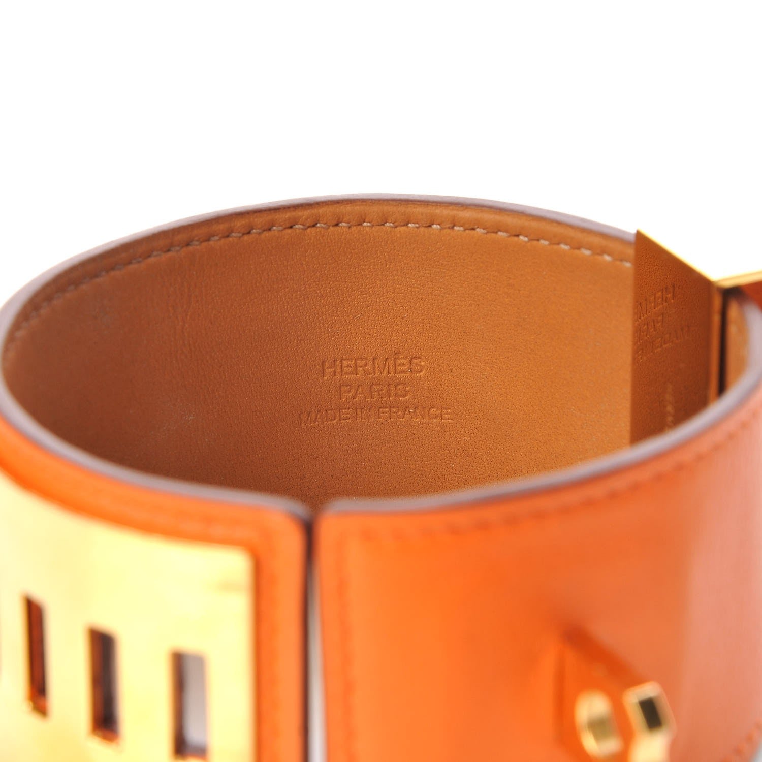 Hermes Swift Collier de Chien CDC Bracelet S Orange 4 of 8
