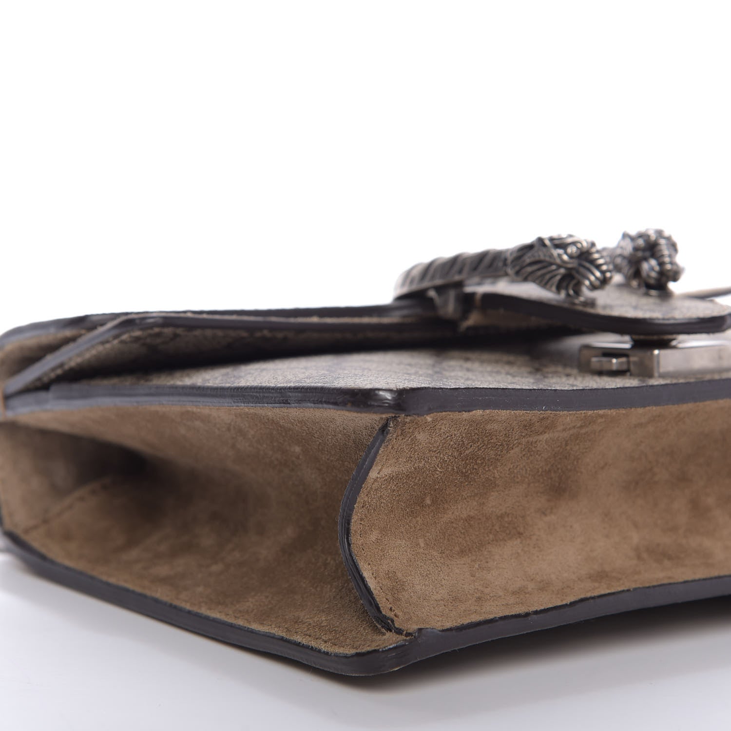 Gucci GG Supreme Monogram Mini Dionysus Shoulder Bag Taupe 7 of 10