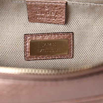 Gucci Metallic Pebbled Calfskin Small Soho Disco Bag Pink 7 of 10