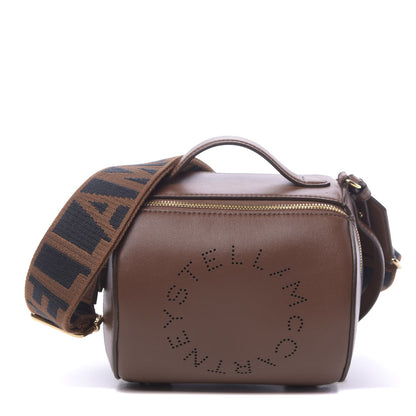 Stella McCartney Eco Alter Nappa Perforated Logo Shoulder Bag Cinnamon 1 of 9