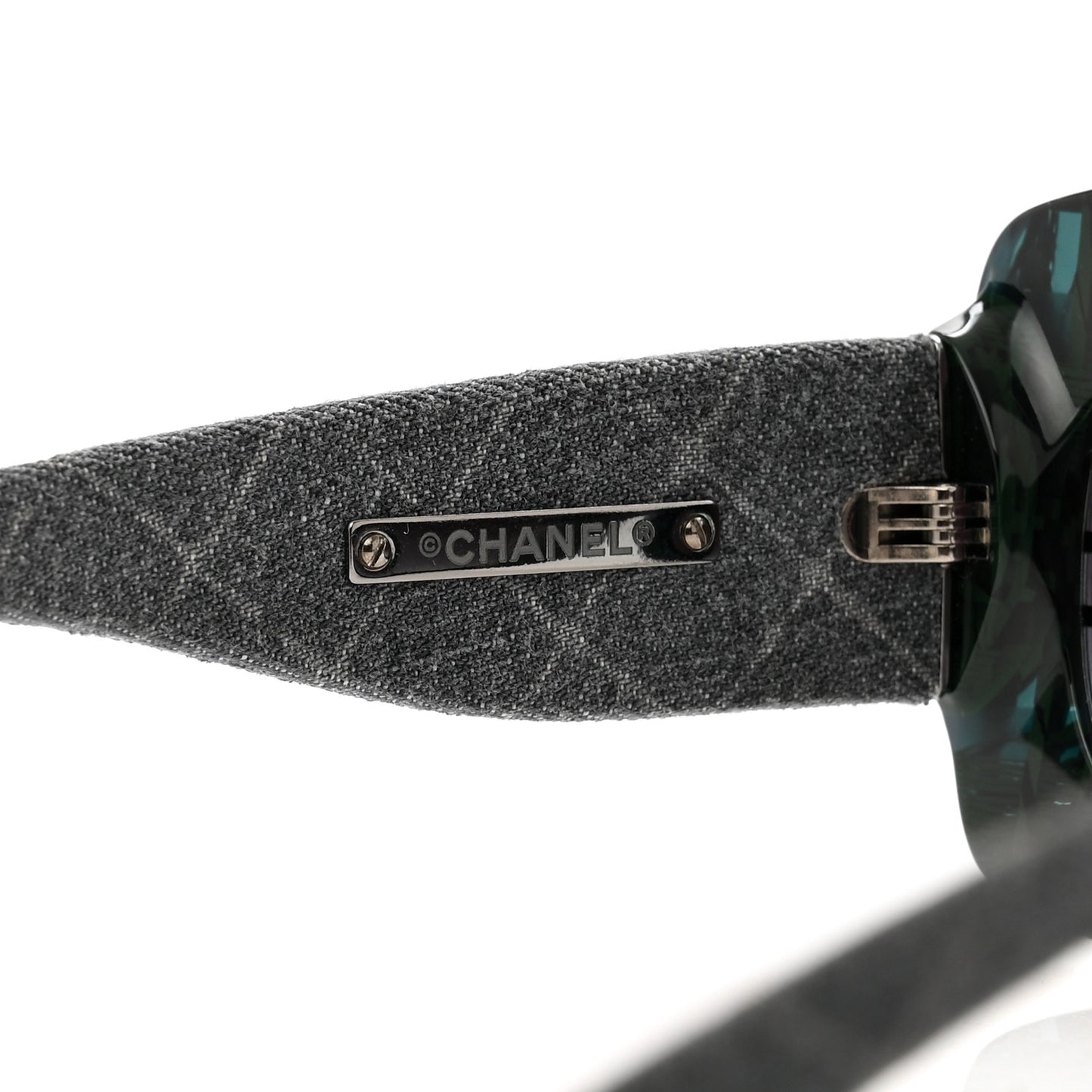 Denim Rectangle Sunglasses 5406 Blue