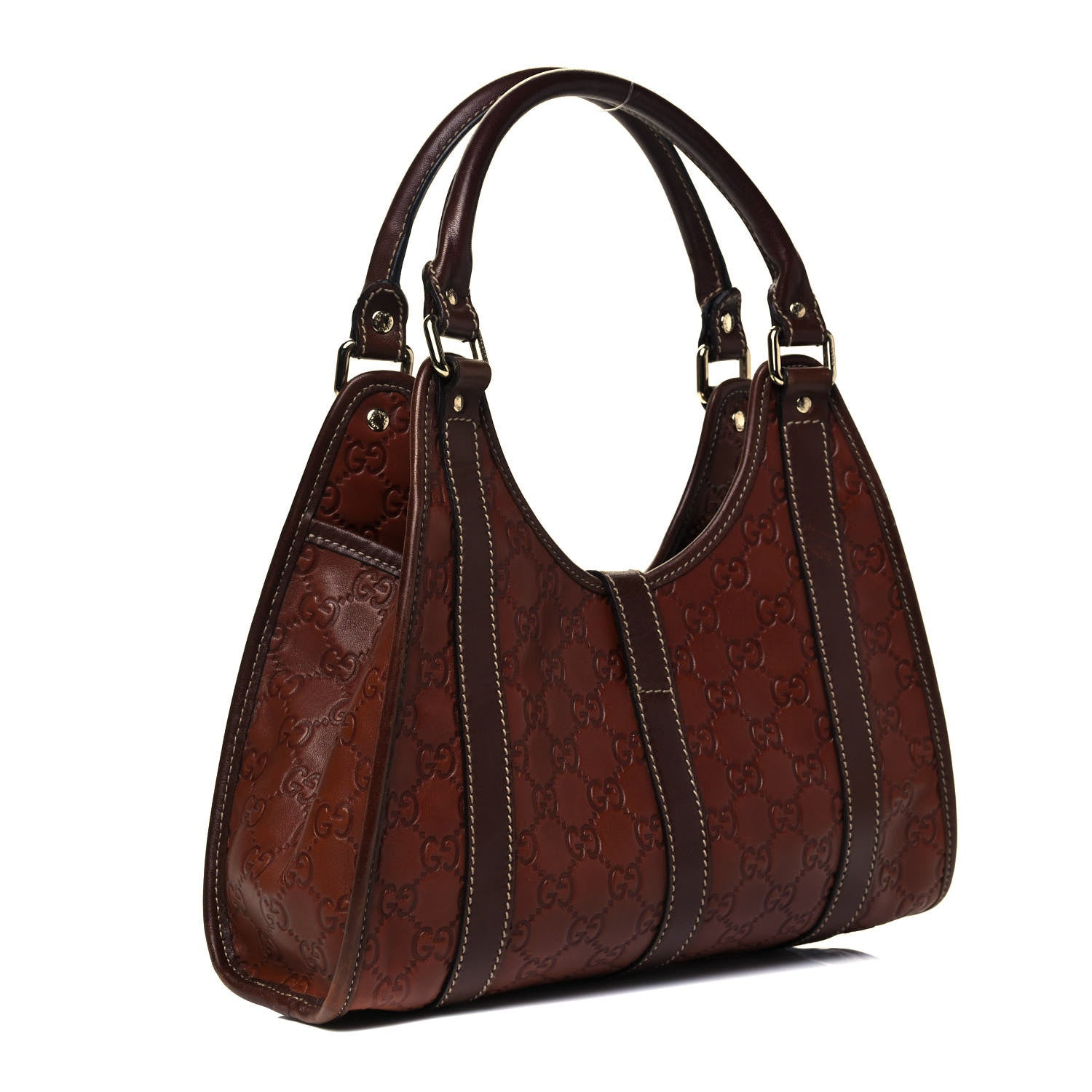 Gucci Guccissima Small Joy Shoulder Bag Brown 3 of 9