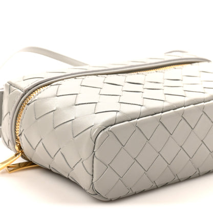 Bottega Veneta Calfskin Intrecciato Bang Bang Vanity Case Limestone 8 of 9